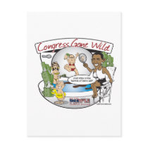 congress gone wild postcards