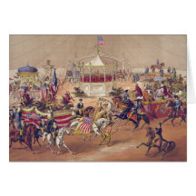 Congress of Nations circa 1875 by Gibson & Co. Card