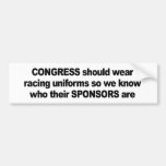 Congress should wear uniforms bumper stickers