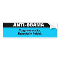 Congress sucks. Especially Pelosi Bumper Sticker