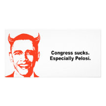 Congress sucks. Especially Pelosi Photo Cards