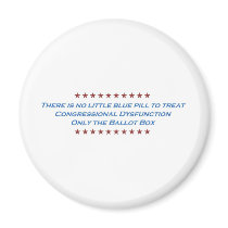 Congressional Dysfunction Tag Refrigerator Magnet