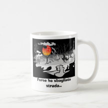 coniglietto illy nella foresta misteriosa, Fors... Coffee Mug