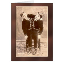 Conjoined Twins Vintage Cards and Postcards