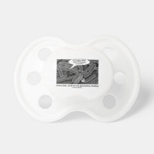 Conjugal Love In The Bacterial World (Microscope) Pacifiers