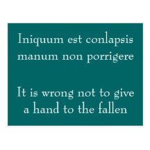 Conlapsis d'est d'Iniquum Carte Postale