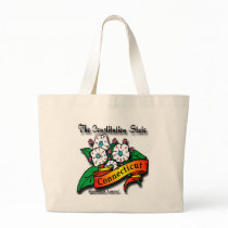 Conn Mountain Laurel Constitution State Tote Bag