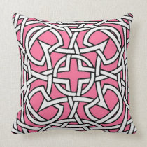 Connected Knot throw pillow by Whimzwhirled pillows