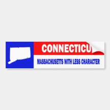 CONNECTICUT BUMPER STICKERS
