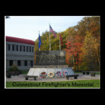 Connecticut Firefighter's Memorial postcards