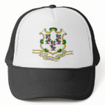 Connecticut Flag Theme 00 Trucker Hats