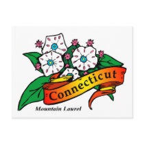 Connecticut Mountain Laurel Post Card