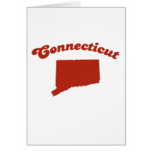 CONNECTICUT Red State Card