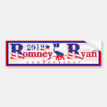 Connecticut Romney and Ryan 2012 Bumper Sticker 2