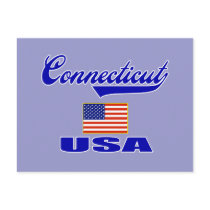 Connecticut Script Post Card