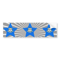 Connecticut Star bumper stickers