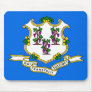 Connecticut State Flag Mousepad