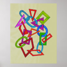 Connections: 35" x 45.25" Canvas Print