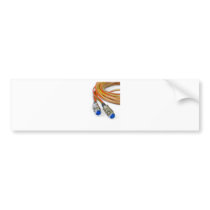 connectors, contacts and cables bumper sticker