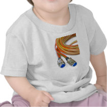 connectors, contacts and cables t shirt