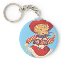 Connie Cowgirl Keychains