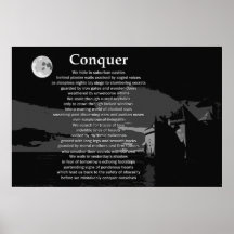 Conquer Posters