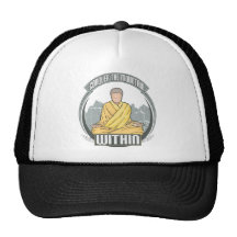 Conquer the Mountain Within Trucker Hat
