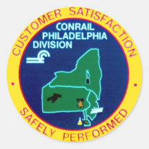 Conrail Philadelphia Division Sticker