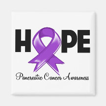 Conscience de Cancer pancréatique d'espoir Magnets