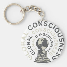 conscience globale porte-clef