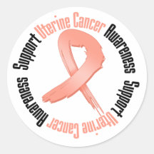 Conscience utérine de Cancer de soutien Adhésif Rond