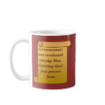 Consent of the Governed Coffee Mugs