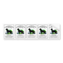Conservation Canine sticker sheet Bumper Sticker