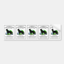 Conservation Canine sticker sheet Bumper Sticker
