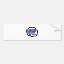Conservation Scientist .. Livin' The Dream Bumper Sticker