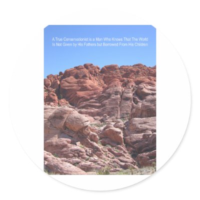 Conservationist Stickers by SCRUPLES1