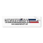 Conservative21 Logo Bumper Sticker