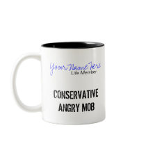 Conservative Angry Mob - Life Member - Mug