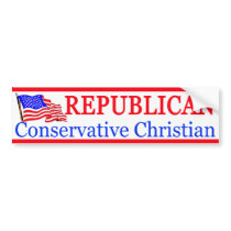 Conservative Christian Bumper Stickers