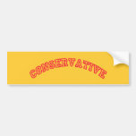 Conservative Logo Bumper Stickers