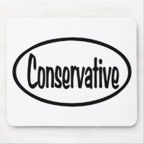 Conservative Oval Mouse Pads