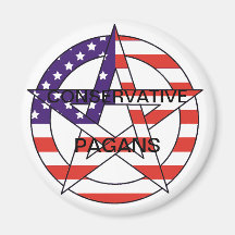 Conservative Pagans Refrigerator Magnet