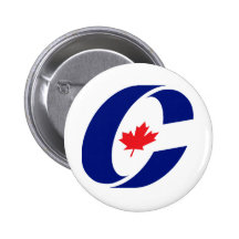 Conservative Party of Canada Pinback Button