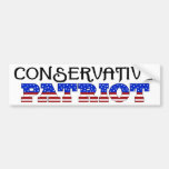 Conservative Patriot Bumper Stickers