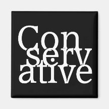 Conservative Refrigerator Magnet
