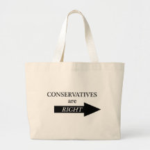 Conservatives are RIght (arrow) Bag