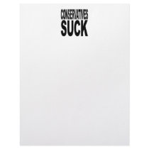 Conservatives Suck Letterhead Template