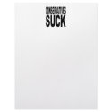 Conservatives Suck letterhead