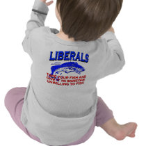 Conservatives Teach You To Fish Tee Shirts