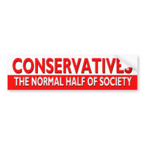 Conservatives - The Normal Half of Society
